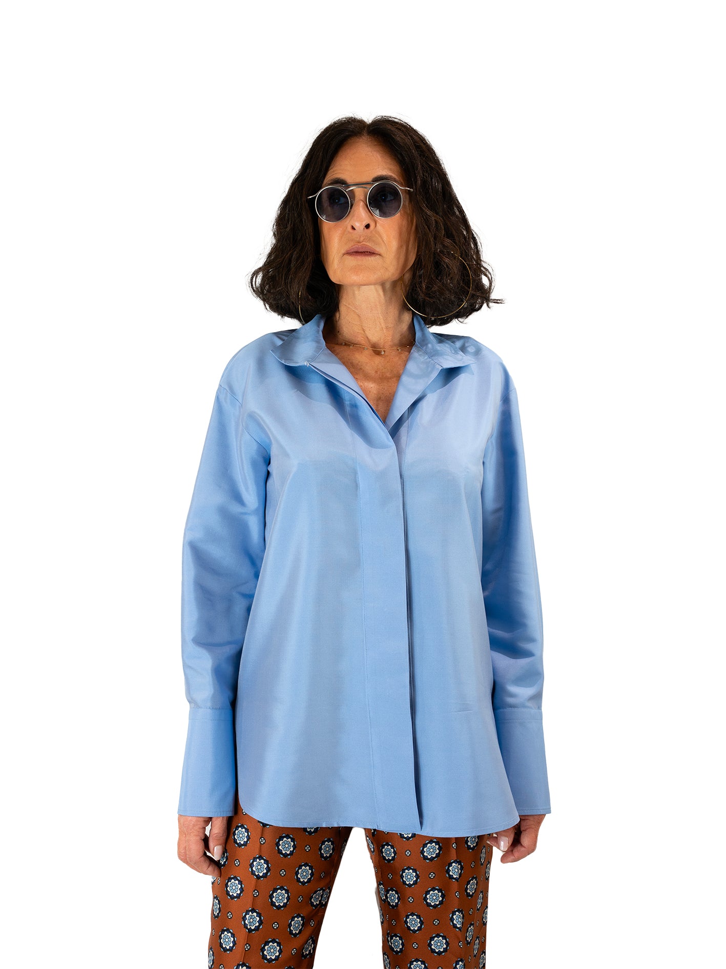 Alberto Biani - Chemise bleu clair