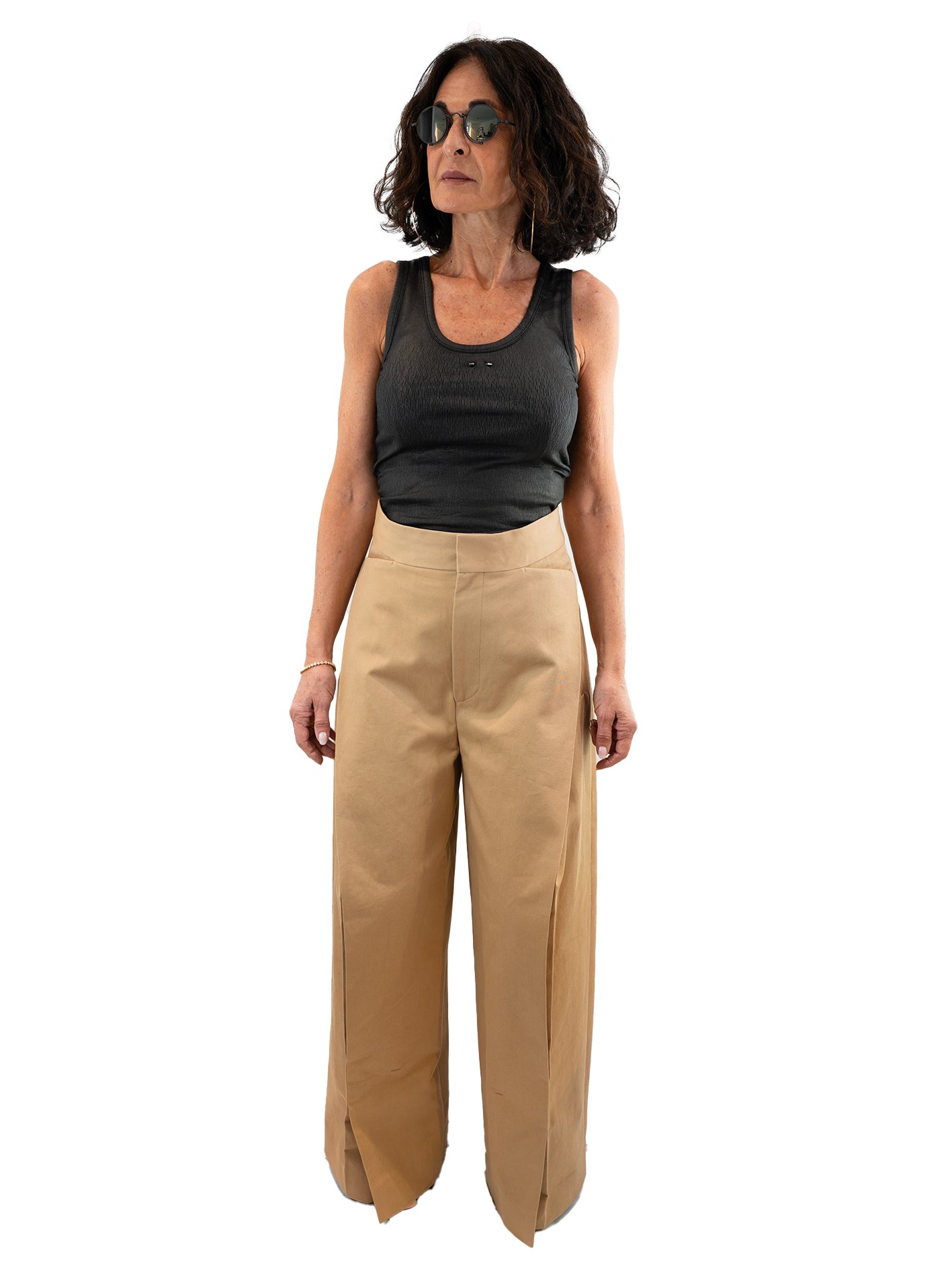 Victoria Beckham - Pantalon beige