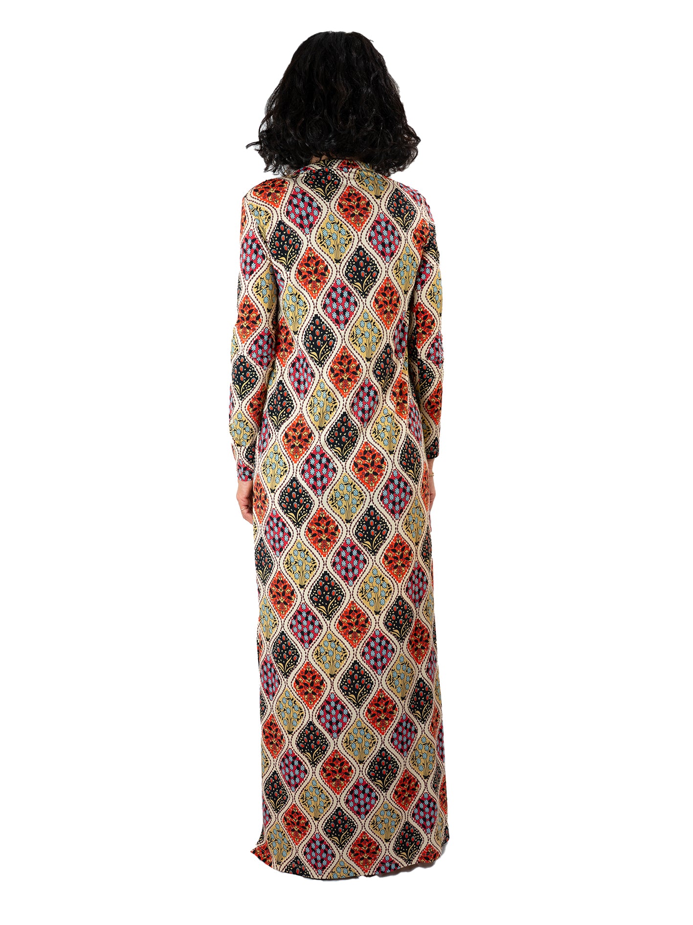 Siyu - Robe à effet carreaux