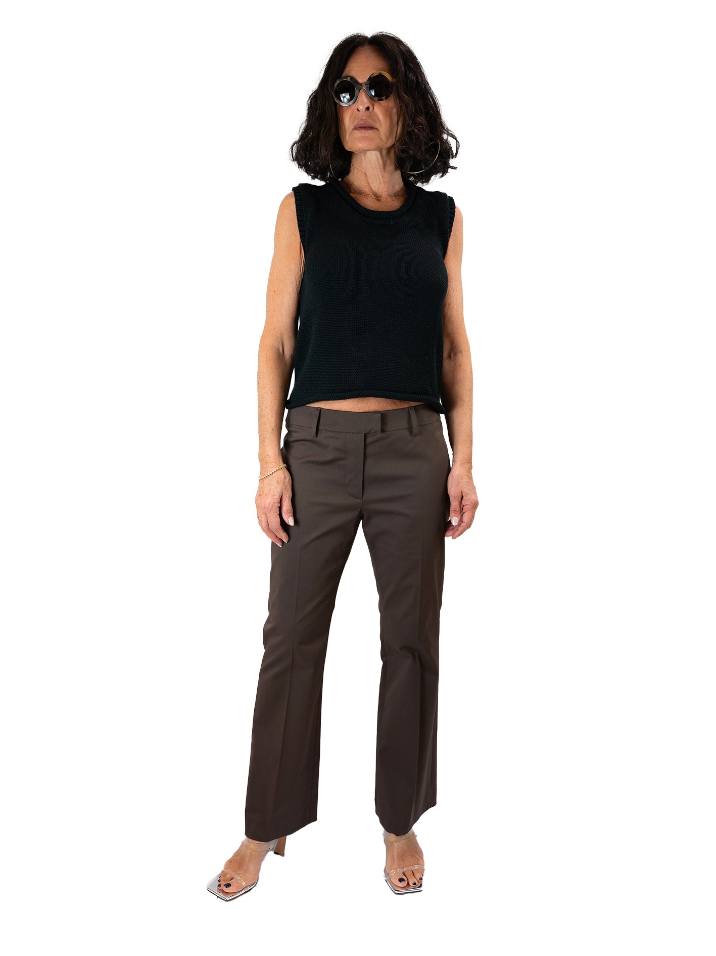 Hache - Pantalon taille basse