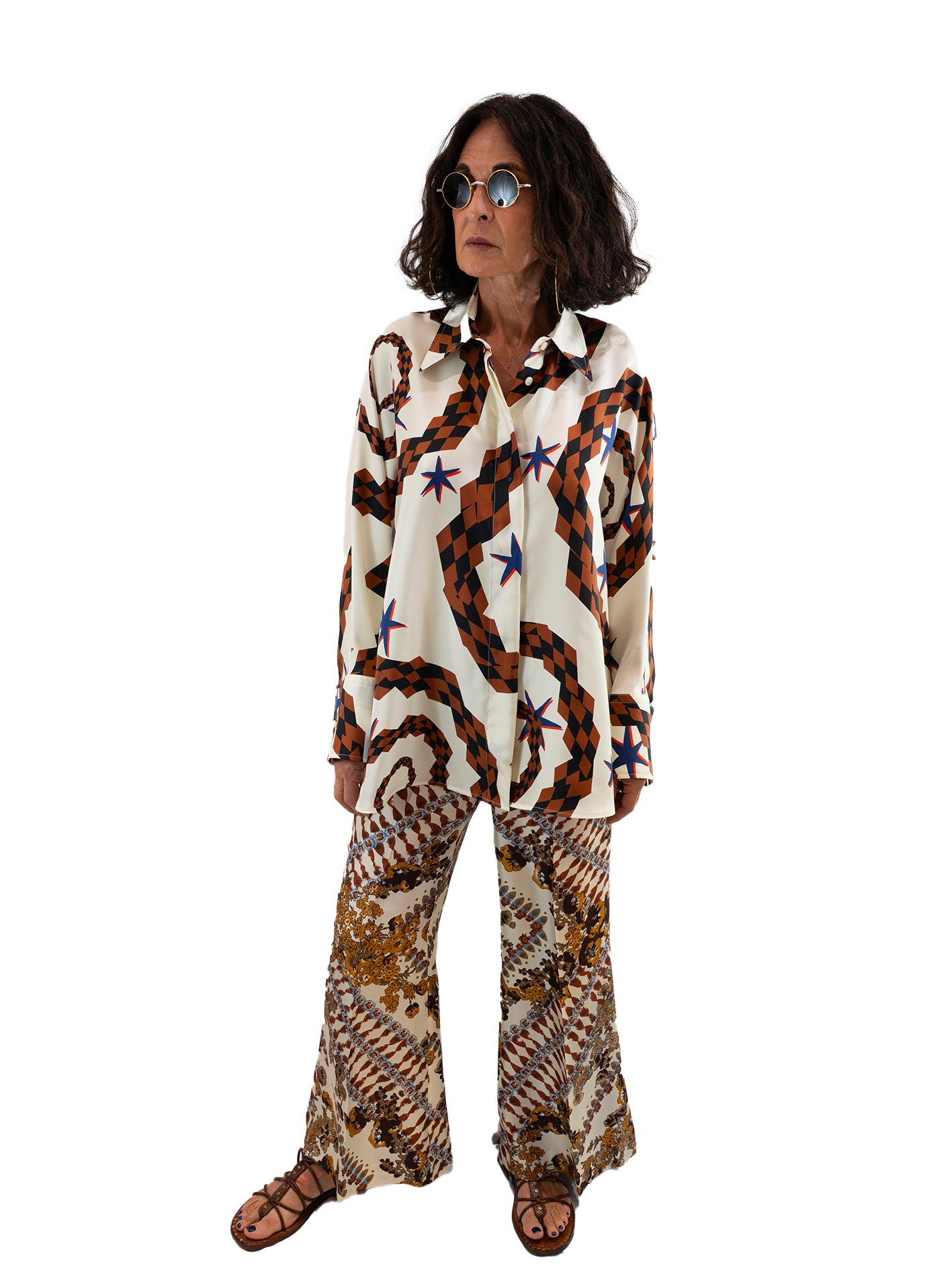 Alberto Biani - Tunique imprimée