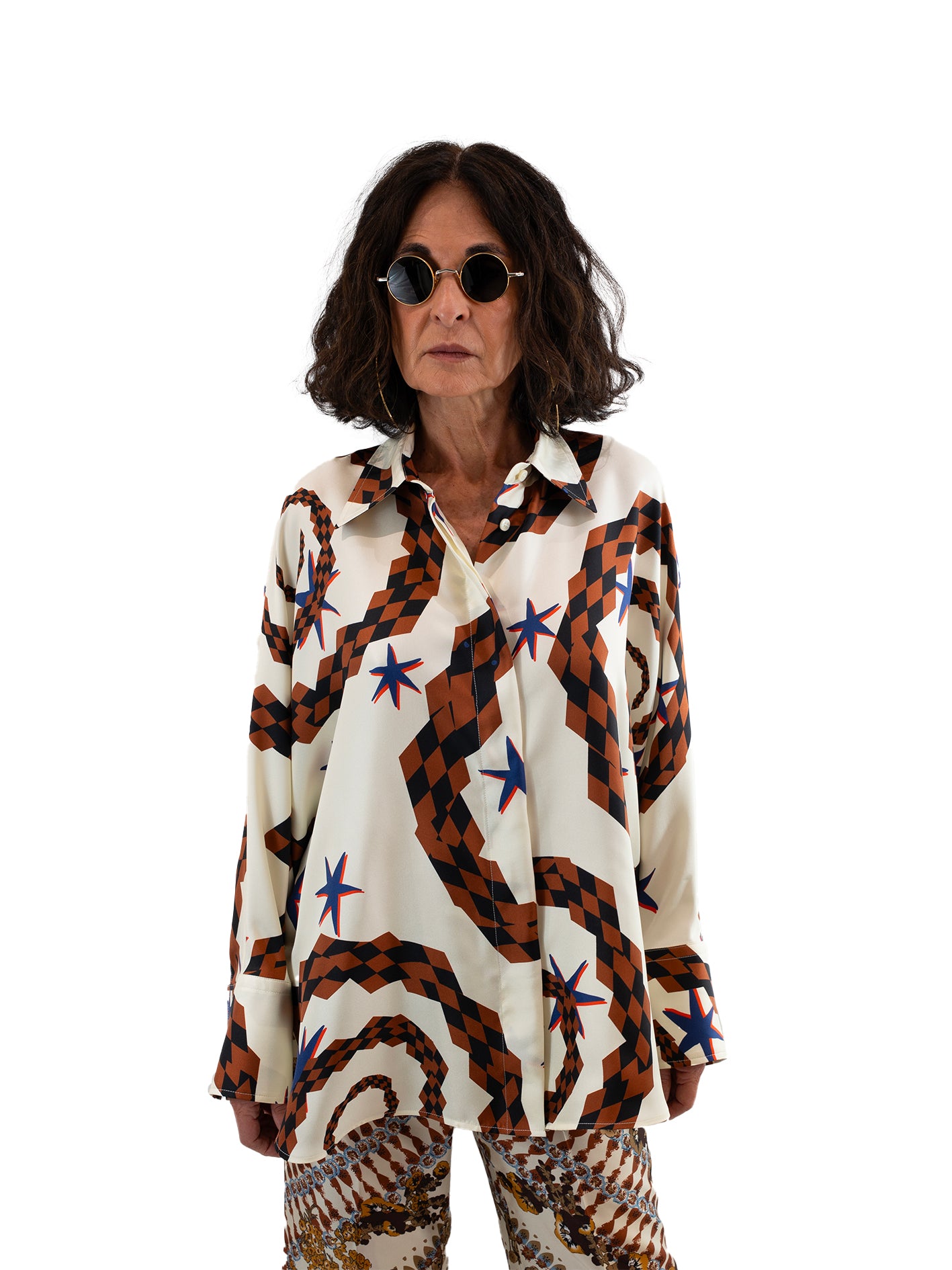 Alberto Biani - Tunique imprimée