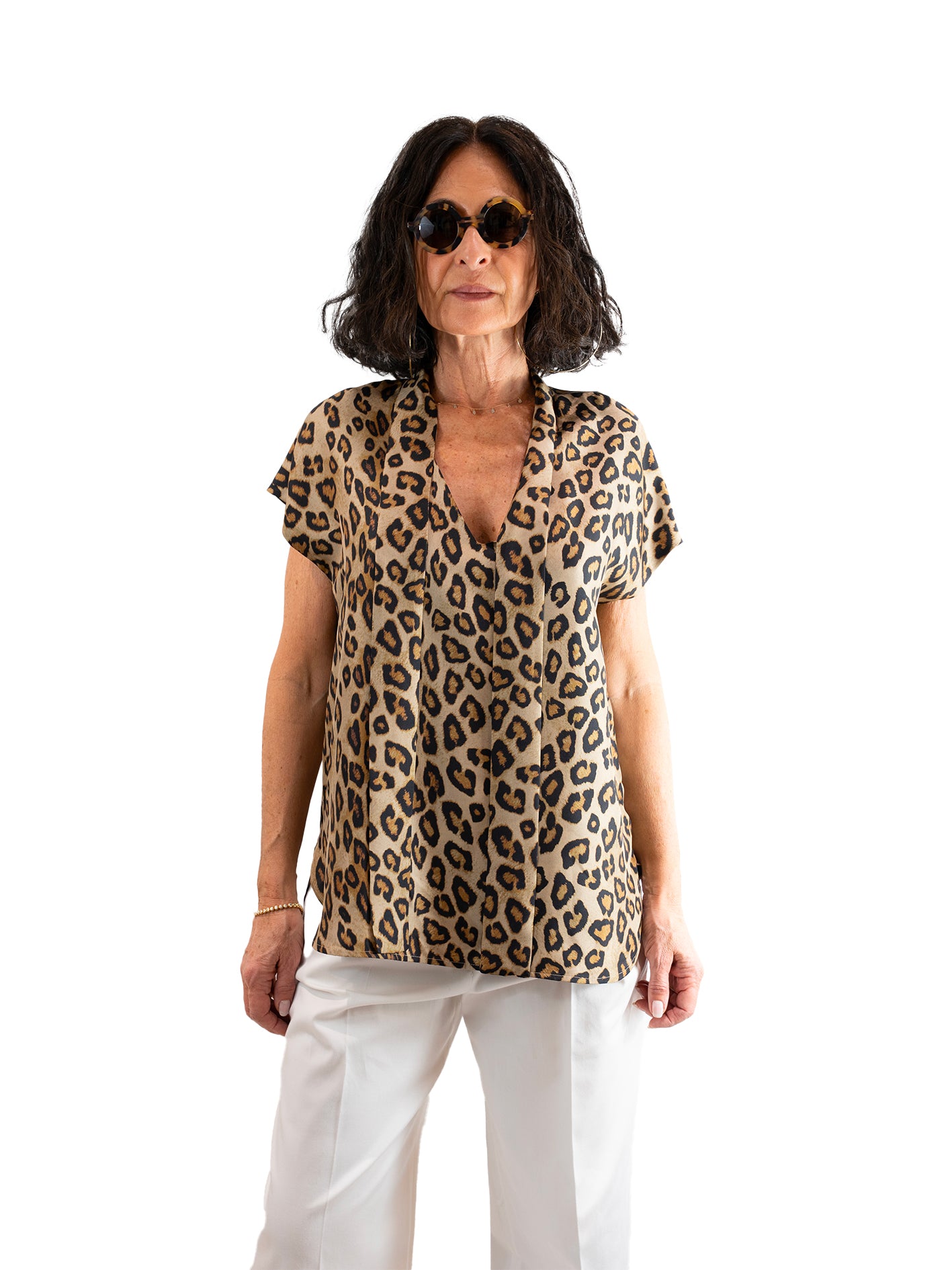 Alberto Biani - Tunique léopard